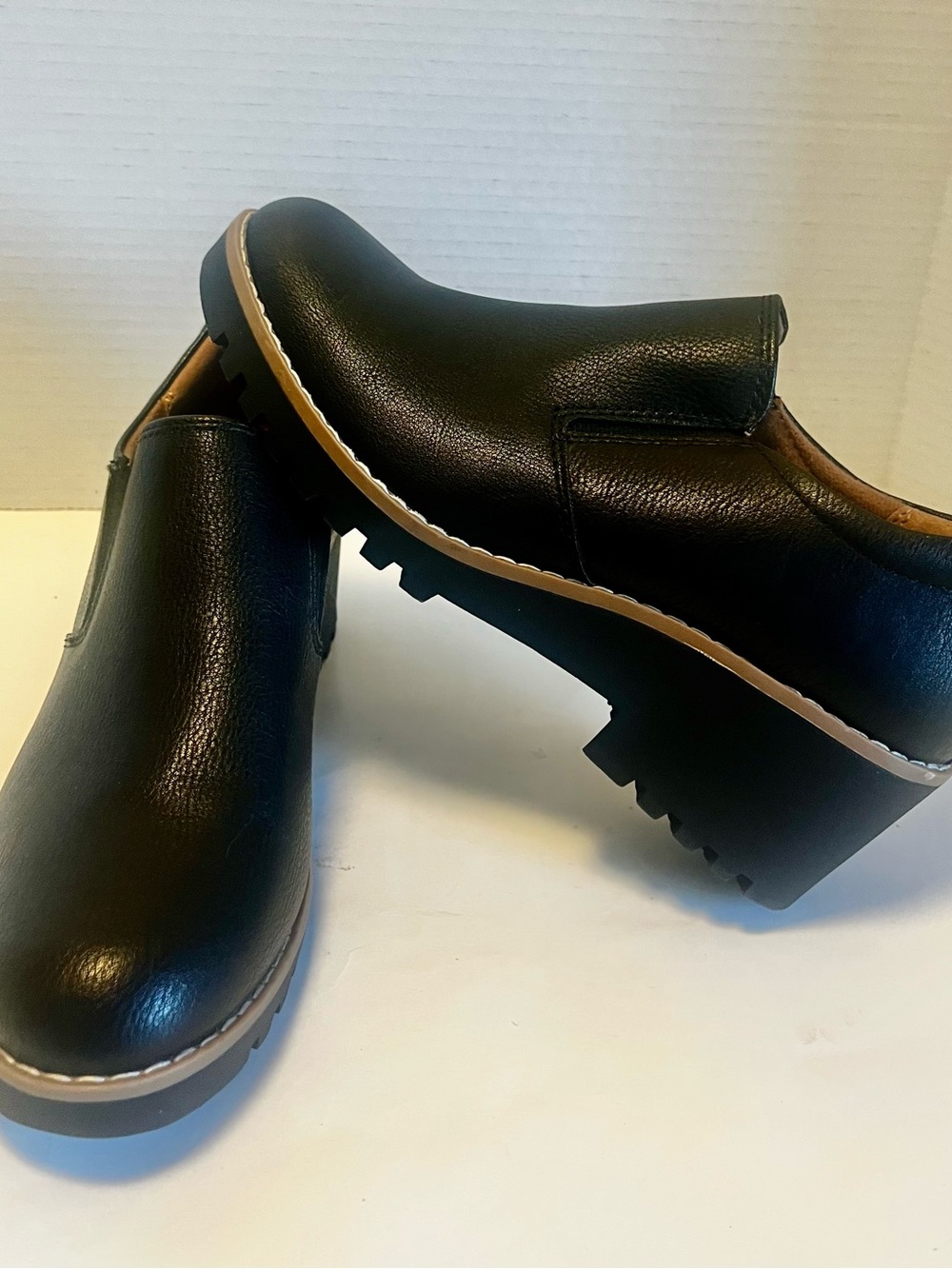 Eurosoft Black Women’s Slip On Ankle Booties Size 9 NWOT